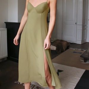 Aritzia Wilfred Providence Dress BLACK Size 6